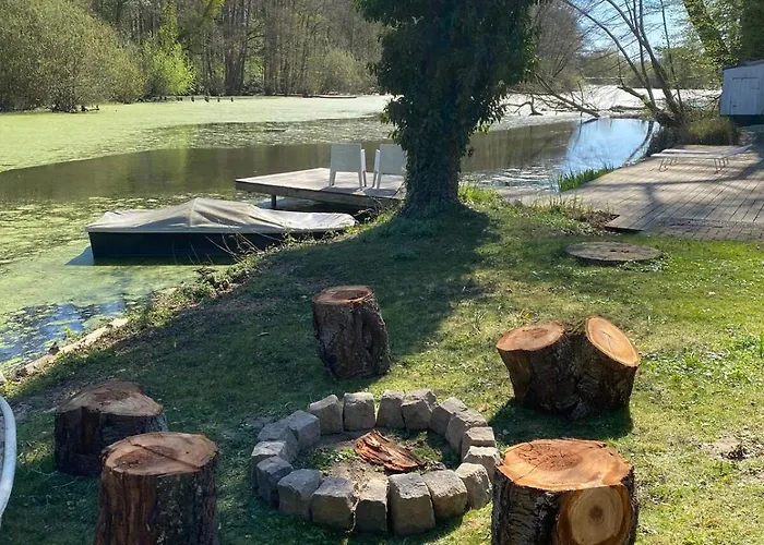 Seehaus Mit Kamin Und Hot Tub * Krefeld